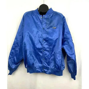 VTG Blue Nylon Bomber Jacket XXXL City of Goodyear USA Arizona Police
